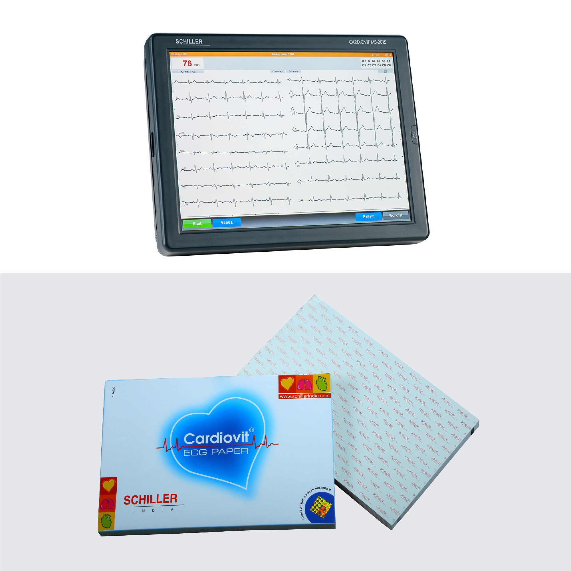 CARDIOVIT Chart Paper for MS-2015 - Image 1